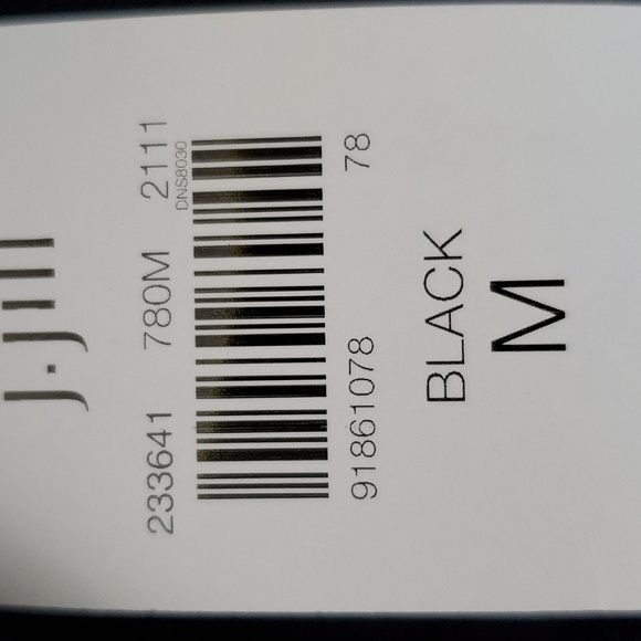 "J. JILL" PONTE SLIM LEG, Pull On PANT SIZE M, COLOR BLACK - Picture 12 of 12